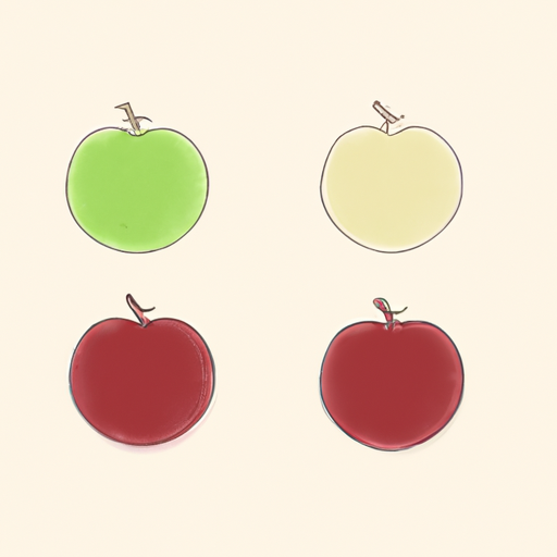 画三个个苹果(3张)